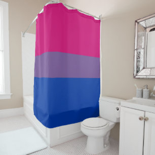 Rideaux De Douche Drapeau de la fierté bisexuelle