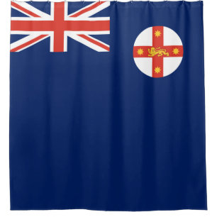 Rideaux De Douche Drapeau de la Nouvelle-Galles du Sud (État austral