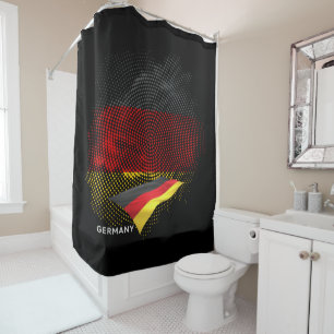 Rideaux De Douche Drapeau de l'Allemagne
