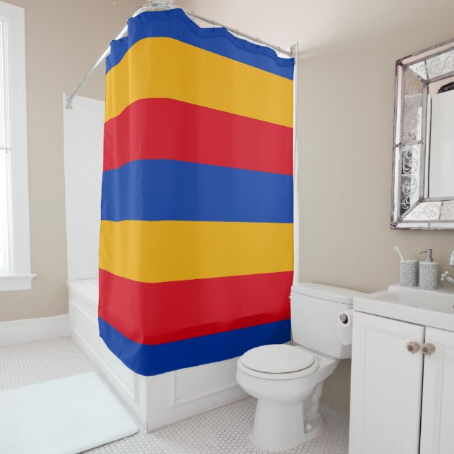 Rideaux De Douche Drapeau de l'Arménie (En situation)