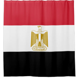 Rideaux De Douche Drapeau de l'Égypte