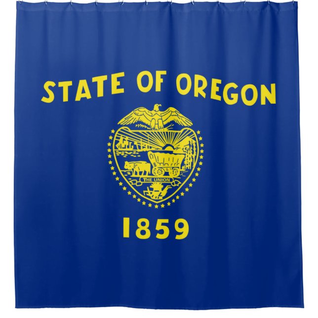 Rideaux De Douche Drapeau de l'Oregon (Devant)