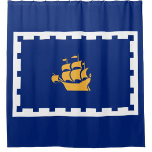 Rideaux De Douche Drapeau de Québec (Québec, Canada)