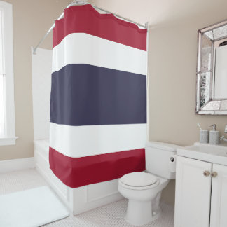 Rideaux De Douche Drapeau de Thaïlande