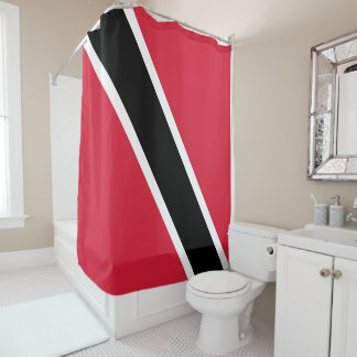 Rideaux De Douche Drapeau de Trinité-et-Tobago