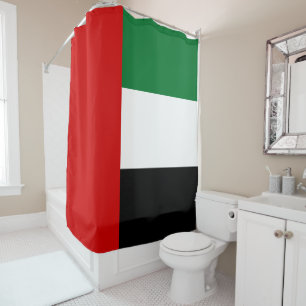 Rideaux De Douche Drapeau des Émirats arabes unis