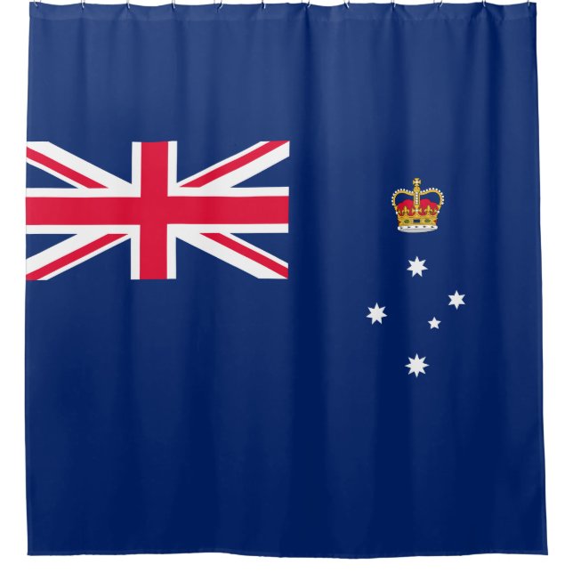 Rideaux De Douche Drapeau d'État de Victoria (Australie) (Devant)