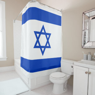 Rideaux De Douche Drapeau d'Israël