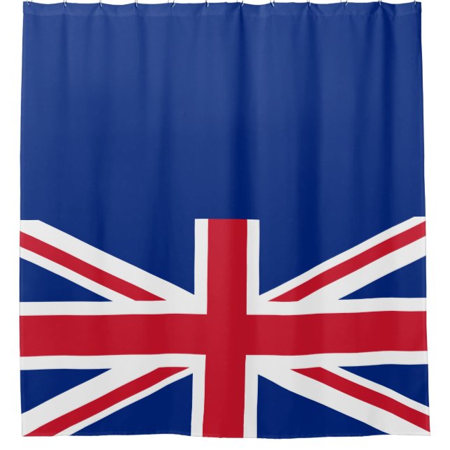Rideaux De Douche Drapeau du Royaume-Uni (Devant)