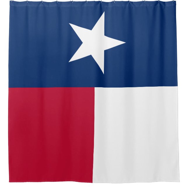 Rideaux De Douche Drapeau du Texas (Devant)