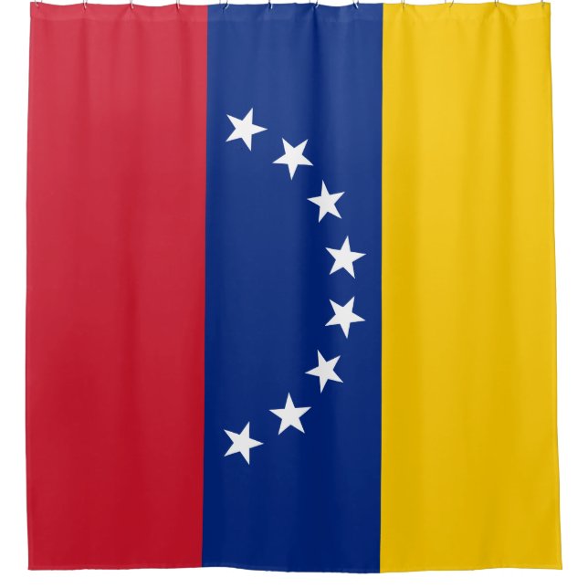 Rideaux De Douche Drapeau du Venezuela (Devant)