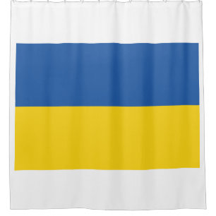 Rideaux De Douche Drapeau d'Ukraine