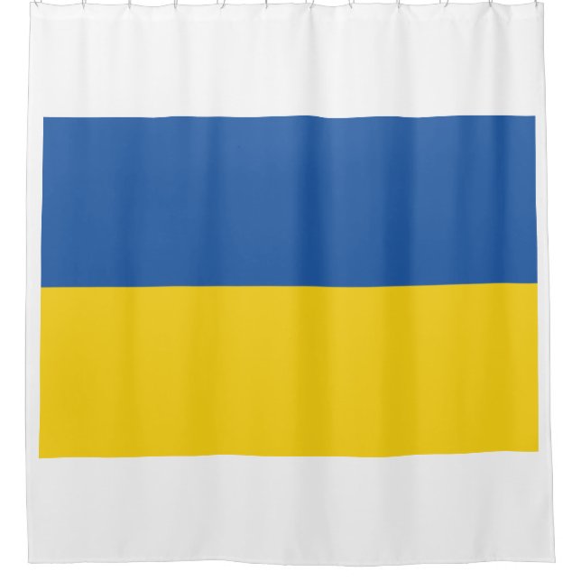 Rideaux De Douche Drapeau d'Ukraine (Devant)