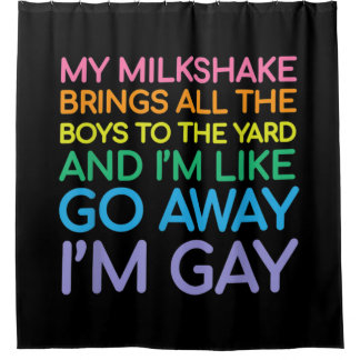 Rideaux De Douche Drapeau lesbien gay pride Rainbow