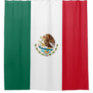 Rideaux De Douche Drapeau mexicain (Mexique)
