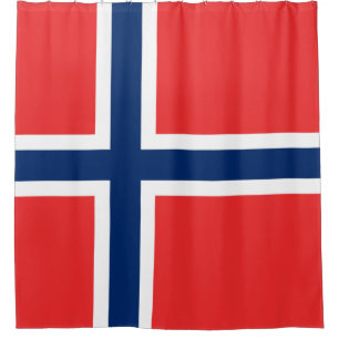 Rideaux De Douche Drapeau norvégien (Norvège)