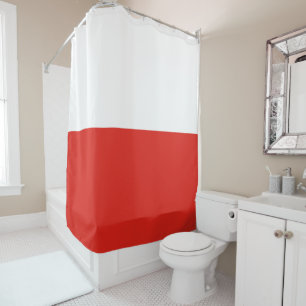 Rideaux De Douche Drapeau polonais