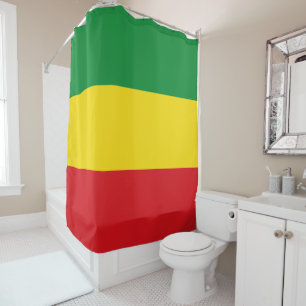 Rideaux De Douche Drapeau rastafarien Rasta Ethiopie
