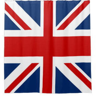 Rideaux De Douche Drapeau Royaume-Uni Union Jack