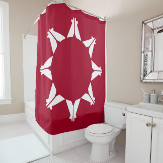 Rideaux De Douche Drapeau sioux oglala lakota