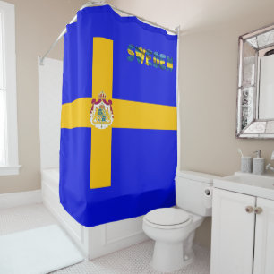 Rideaux De Douche Drapeau suédois