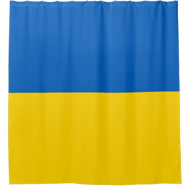 Rideaux De Douche Drapeau ukrainien (Ukraine) (Devant)