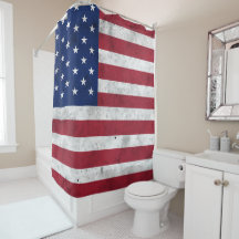 Drapeau USA vintage rouge blanc bleu patriotique A
