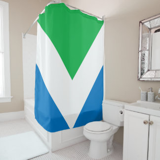 Rideaux De Douche Drapeau végan international