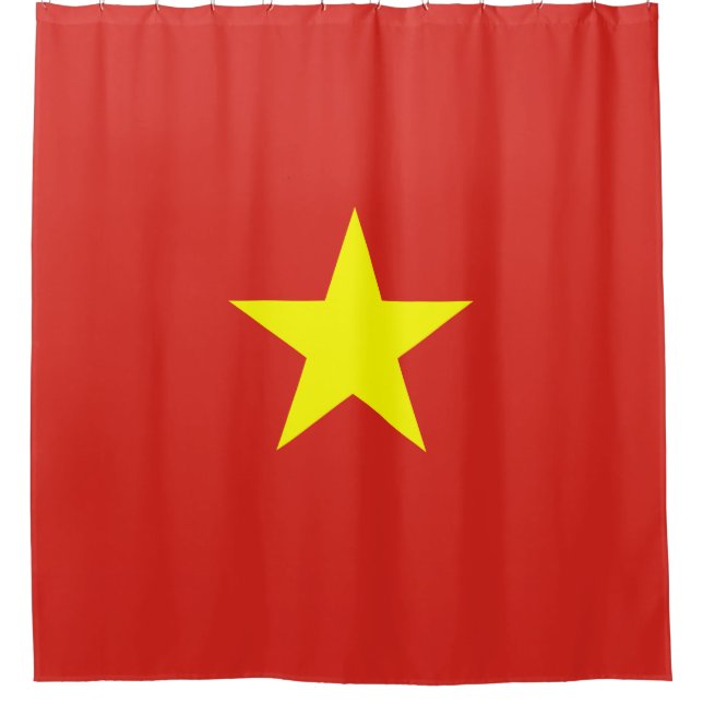 Rideaux De Douche Drapeau vietnamien (Vietnam) (Devant)