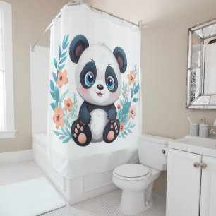 Rideaux de douche drôles et fantaisistes avec des