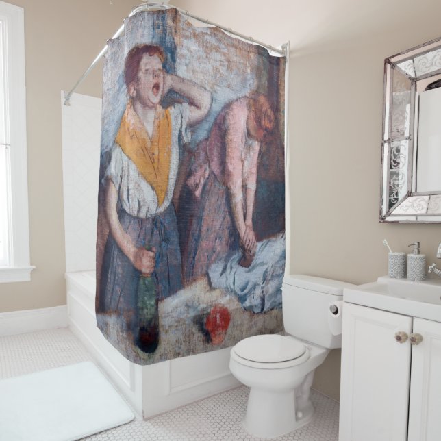Rideaux De Douche Edgar Degas - Femmes en repassage (En situation)