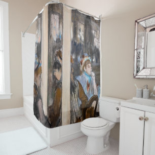 Rideaux De Douche Edgar Degas - Femmes sur une terrasse de café en s