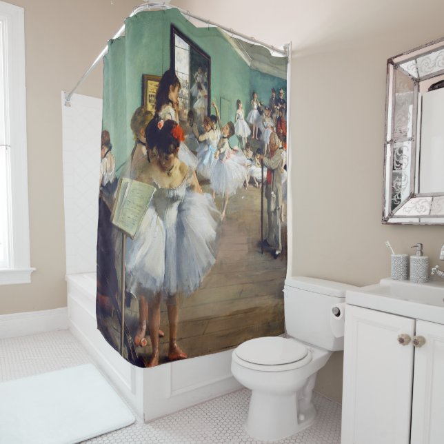 Rideaux De Douche Edgar Degas - La Classe de danse (En situation)