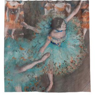 Rideaux De Douche Edgar Degas Swaying Danseuse Green Dancer