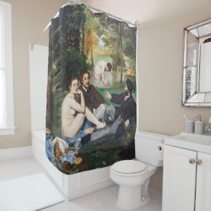 Rideaux De Douche Edouard Manet - Déjeuner sur l'herbe