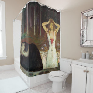 Rideaux De Douche Edvard Munch - Ashes