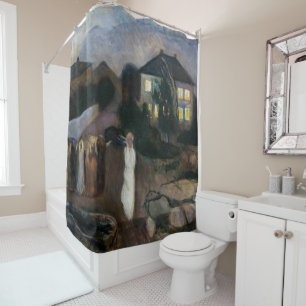 Rideaux De Douche Edvard Munch - La tempête