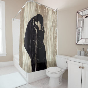 Rideaux De Douche Edvard Munch - Le Kiss IV