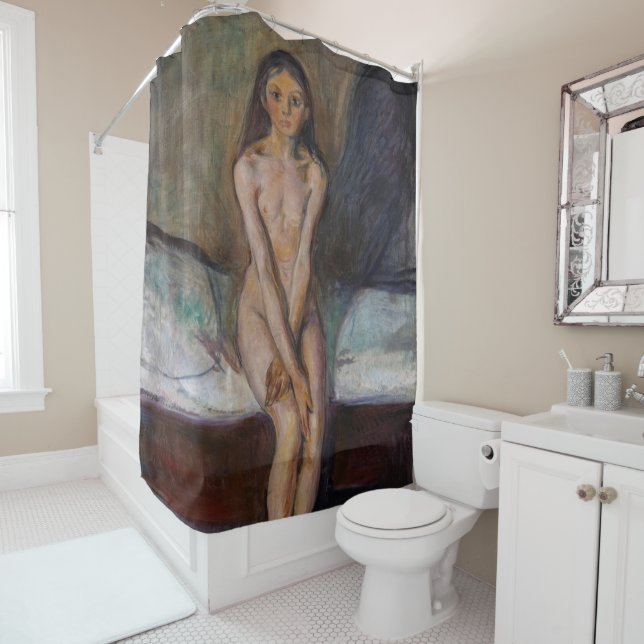 Rideaux De Douche Edvard Munch - Puberté (En situation)