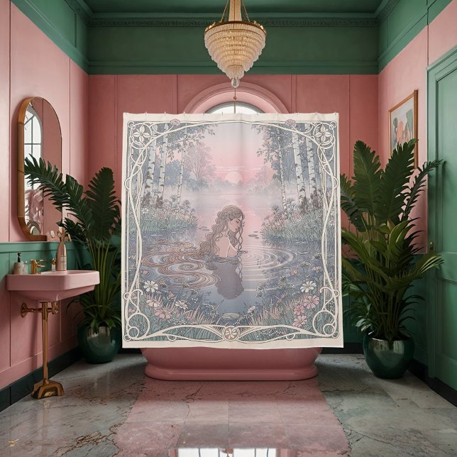 Rideaux De Douche Élégance Sérénité Nouveau Bain (Créateur téléchargé)