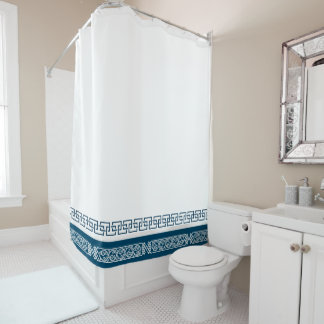 Rideaux De Douche Élégant cycle de vie éternel Motif mongol