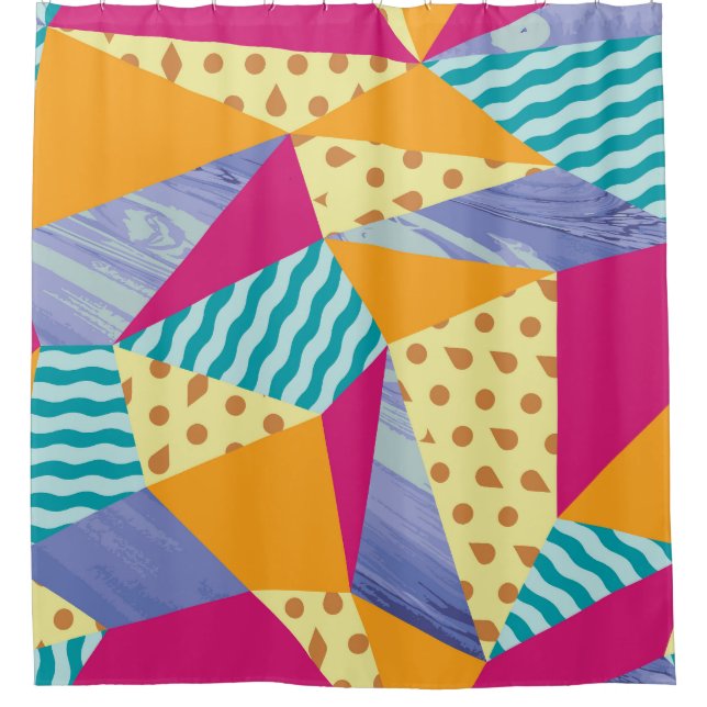 Rideaux De Douche Éléments géométriques et abstraits : décoratifs sa (Devant)