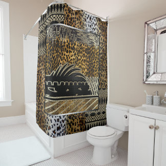Rideaux De Douche "Elevez votre espace avec l'esprit afrocentrique"