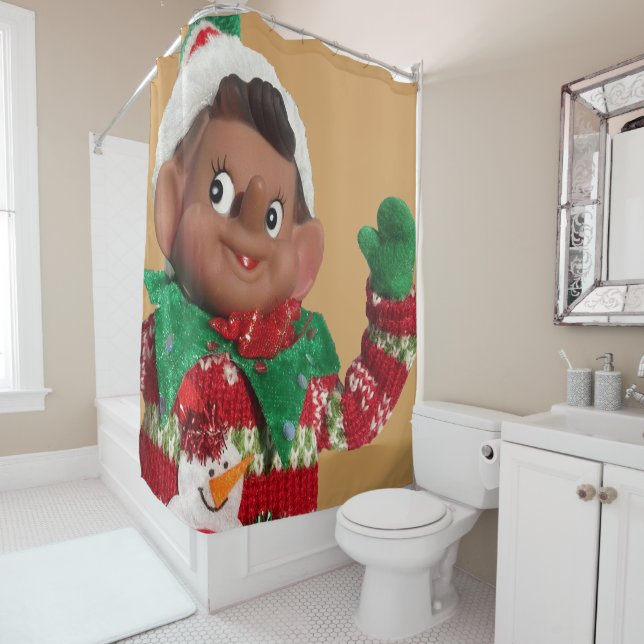 Rideaux De Douche Elf (En situation)