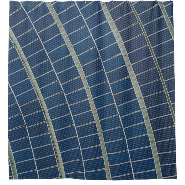 Rideaux De Douche Emplacement pour panneau solaire bleu (Devant)