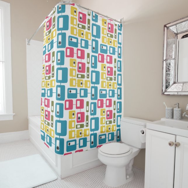 Rideaux De Douche En boîte (En situation)