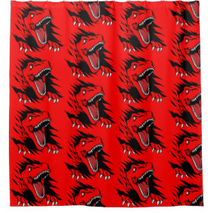 Rideaux De Douche Enfants dinosaures