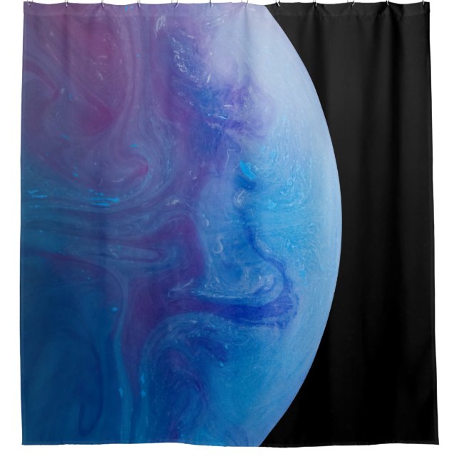 Rideaux De Douche Espace coloré (Devant)
