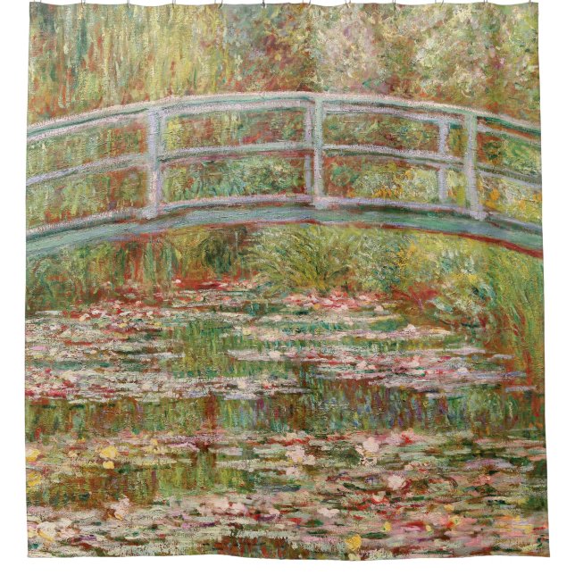 Rideaux De Douche Étang du nénuphar de Monet (Devant)