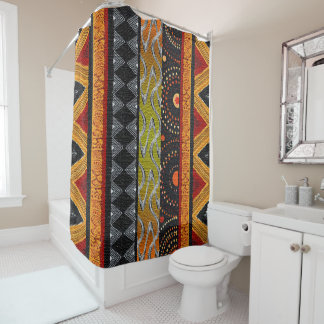 Rideaux De Douche Ethnique